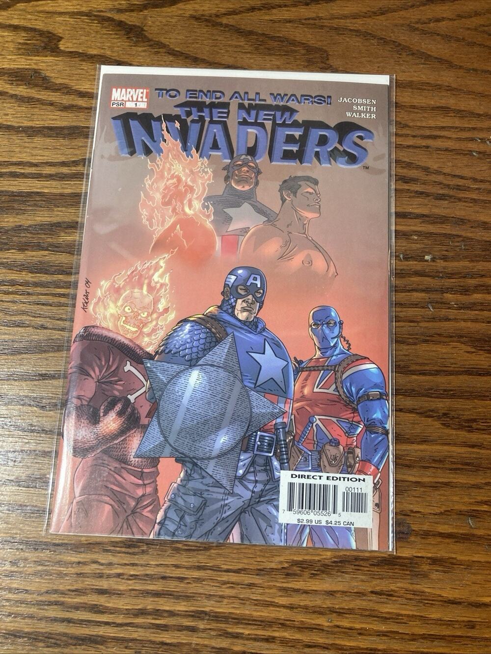 Marvel The New Invaders #1 2004